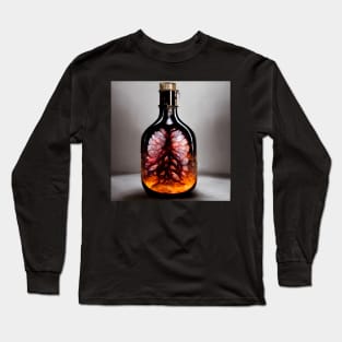 Crystalised Lungs in a Jar Long Sleeve T-Shirt